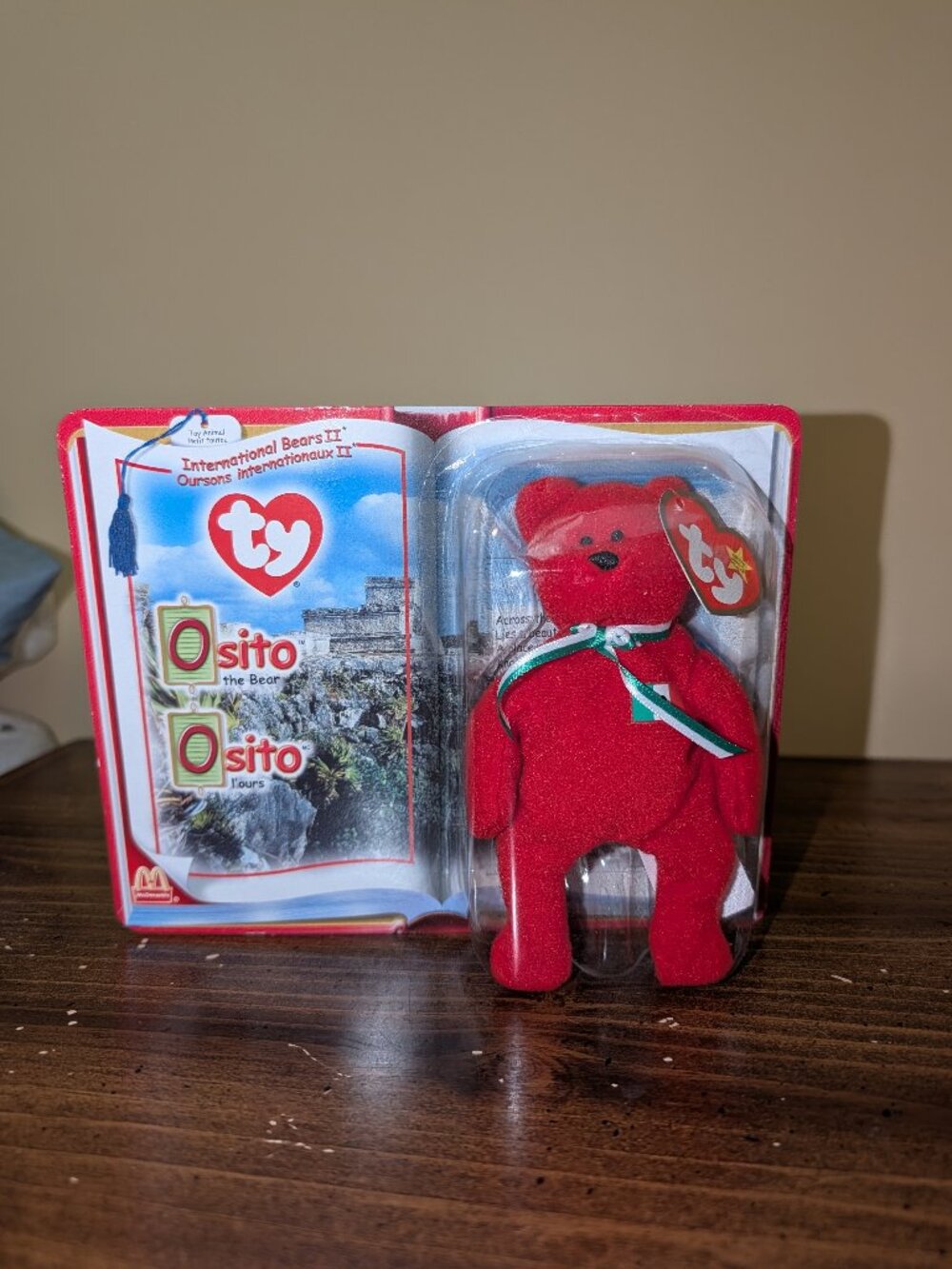 Ty Teenie Beanie Osito the Bear McDonalds
